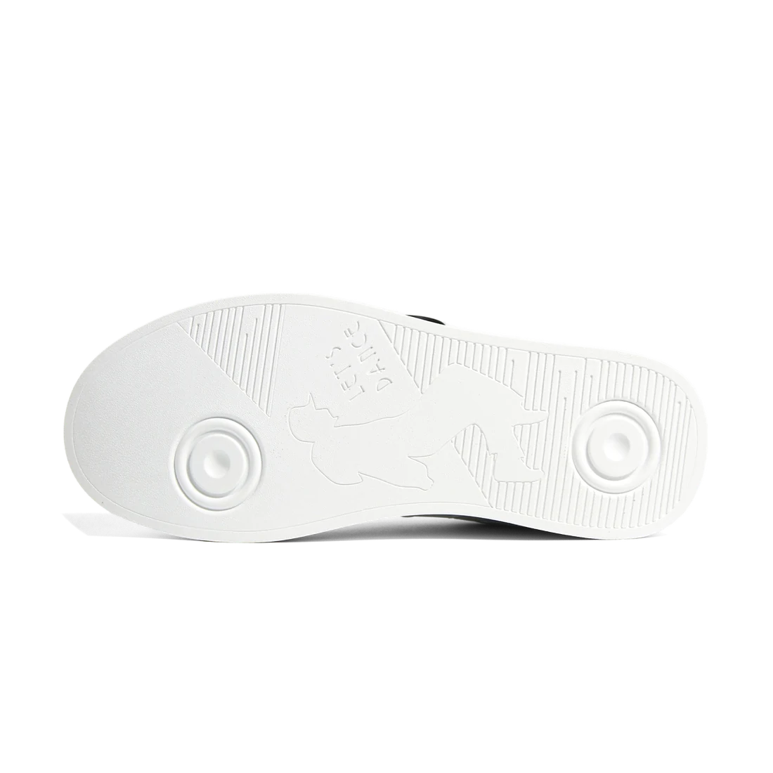 Flow White dance sneaker, sole