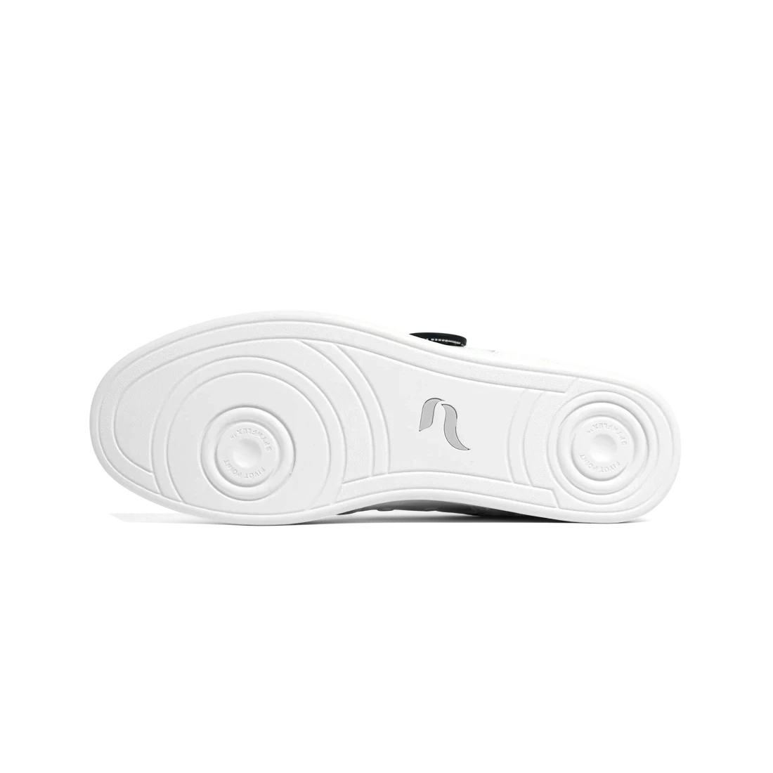 Flow 2 White dance sneaker, sole